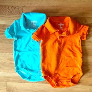 Oshkosh B’gosh Polo onesies